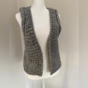 Women's Open Front Knit Cardigan Vest